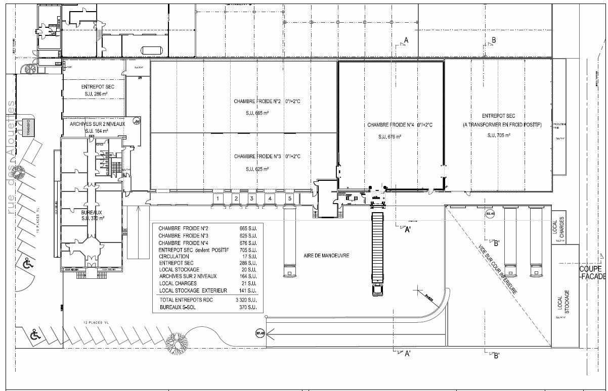 Entrepôt classe b Thiais 7005m² Location entrepôt classe b Thiais Val-de-Marne OLLOG2423837 3
